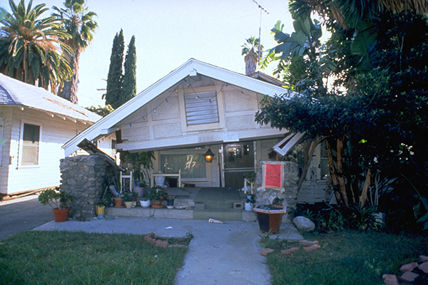 A house destroyed by the Northridge earthquake. Source: FEMA