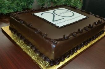 Image: CEA 20th anniversary cake